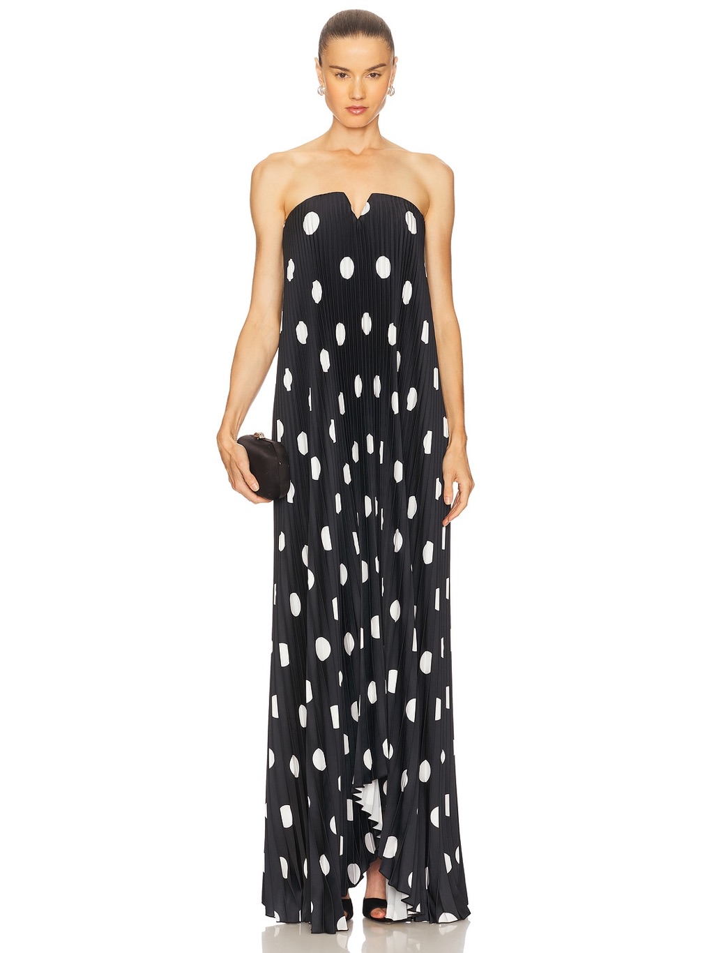 L’ide Black Tie Polka Dot Gown | Revolve Nwt